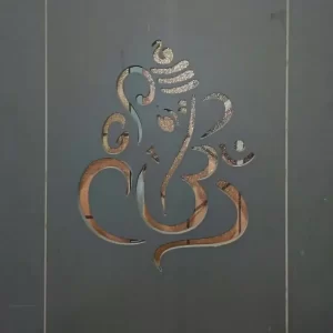 WPC Pooja Door design picture