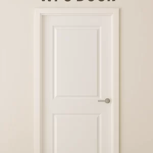 White WPC Door design, price